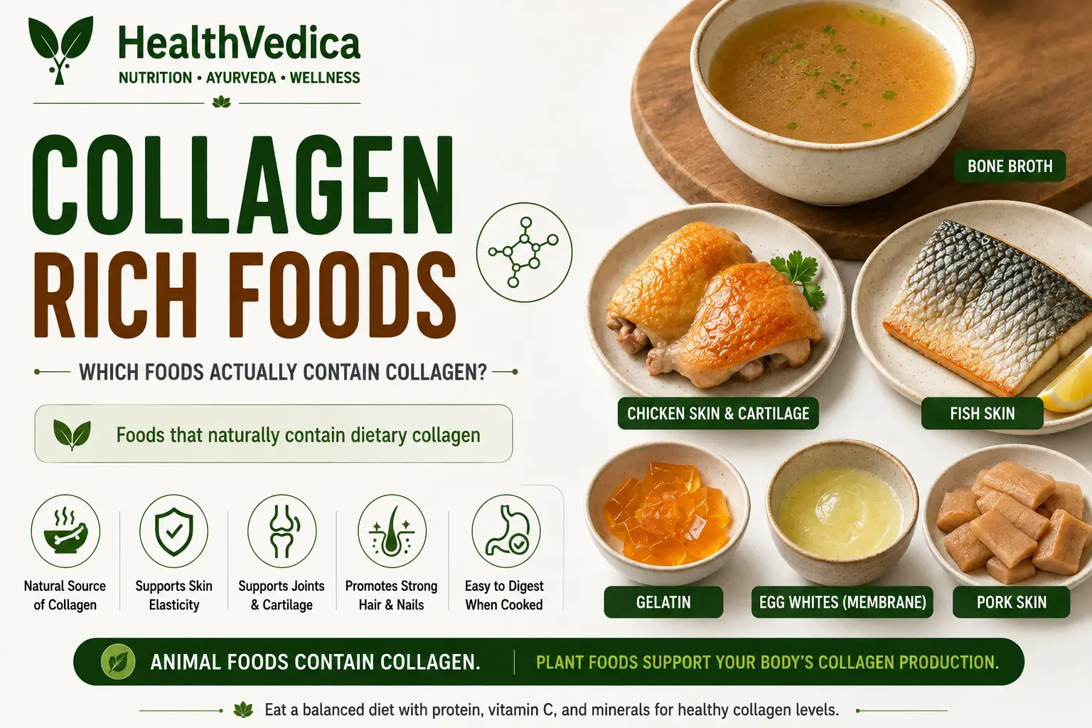 Foods That Naturally Contain Collagen