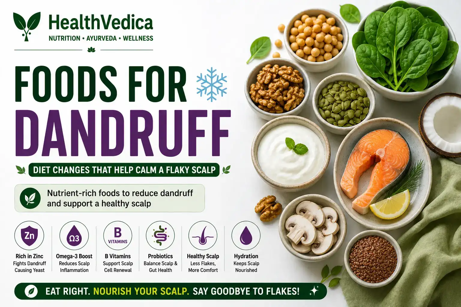 Best Foods to Support Scalp Health