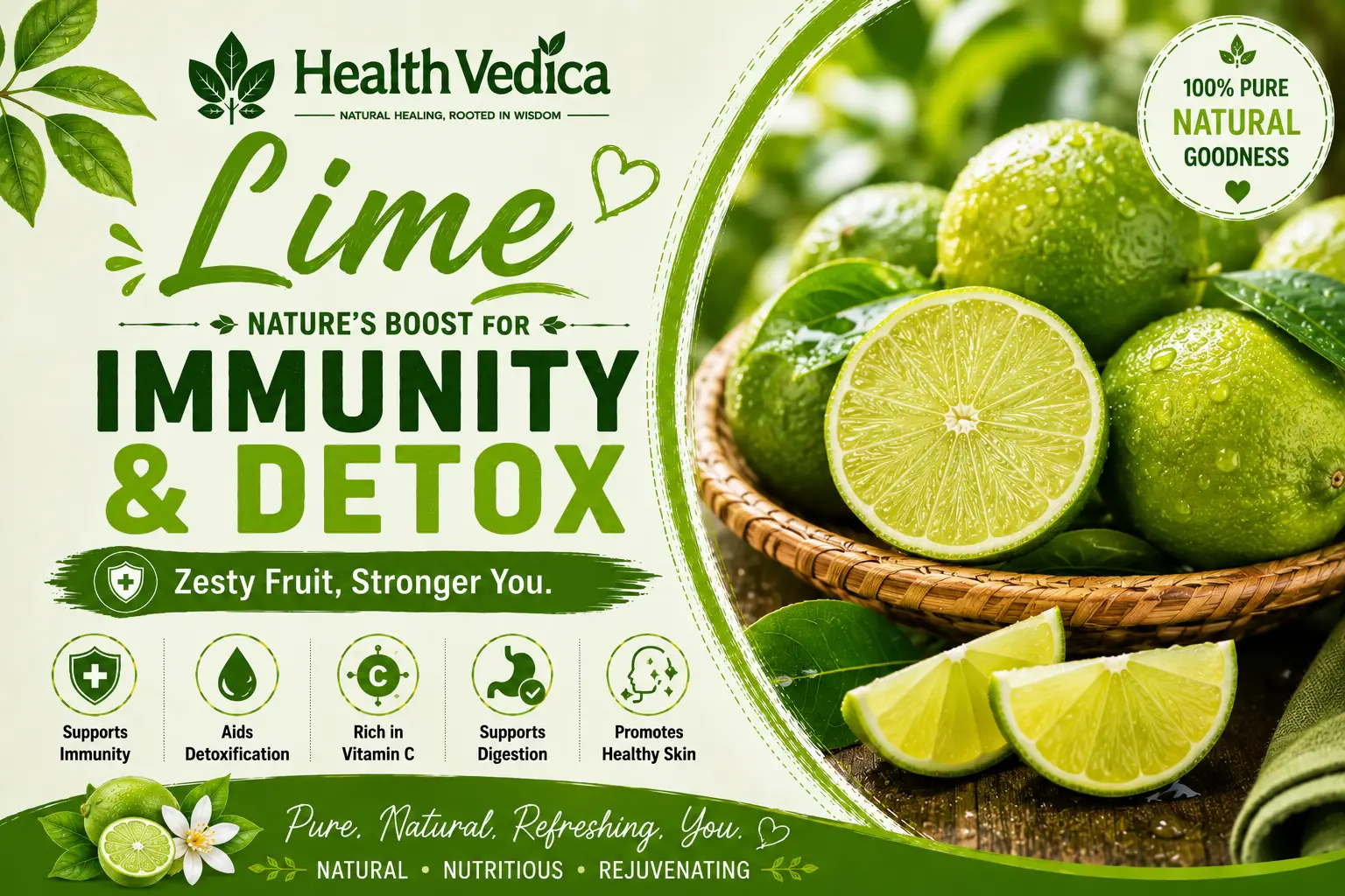 Lime (Nimbu) — Nutrition, Health Benefits & Remedies