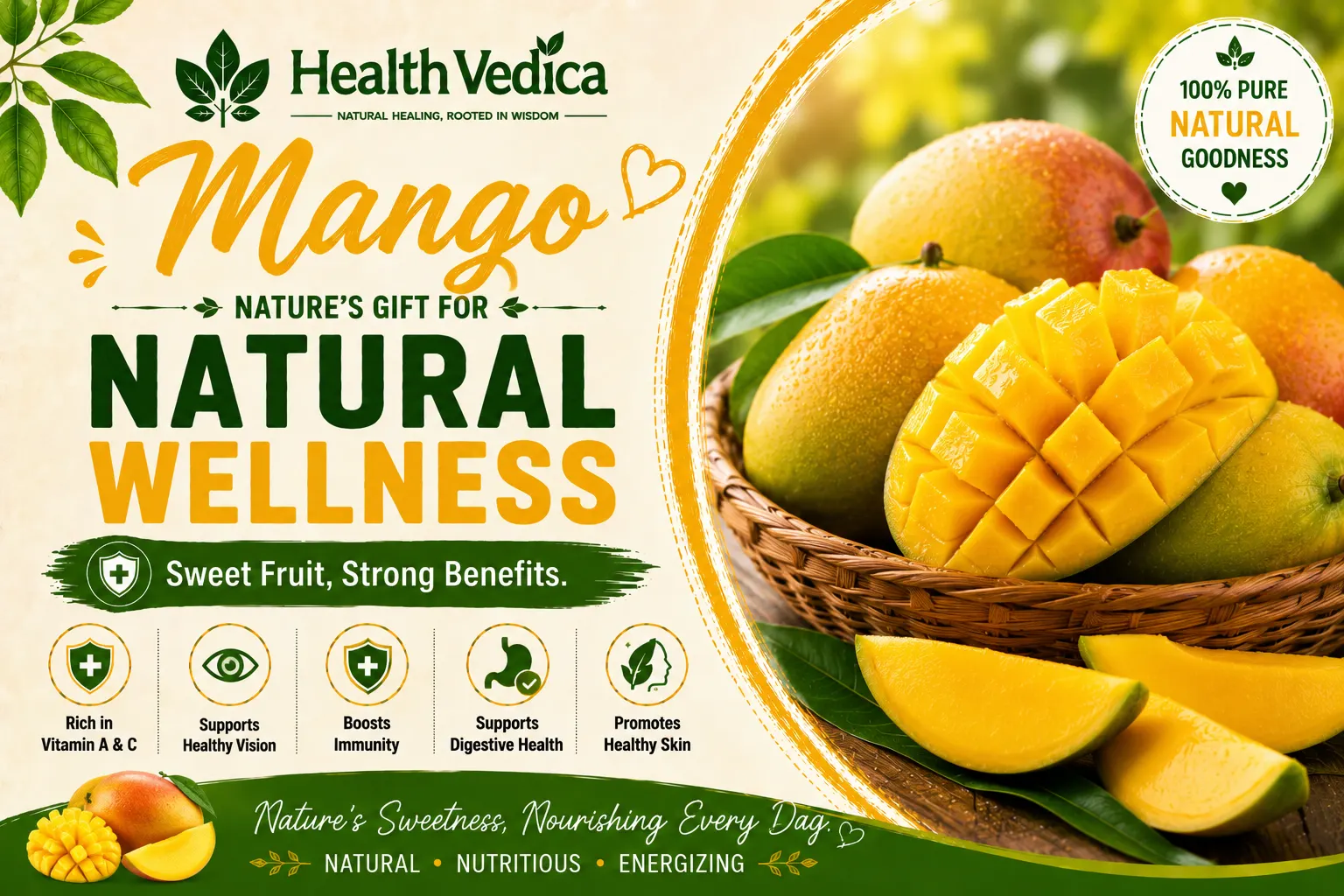 Mango (Aam) — Nutrition, Health Benefits & Remedies