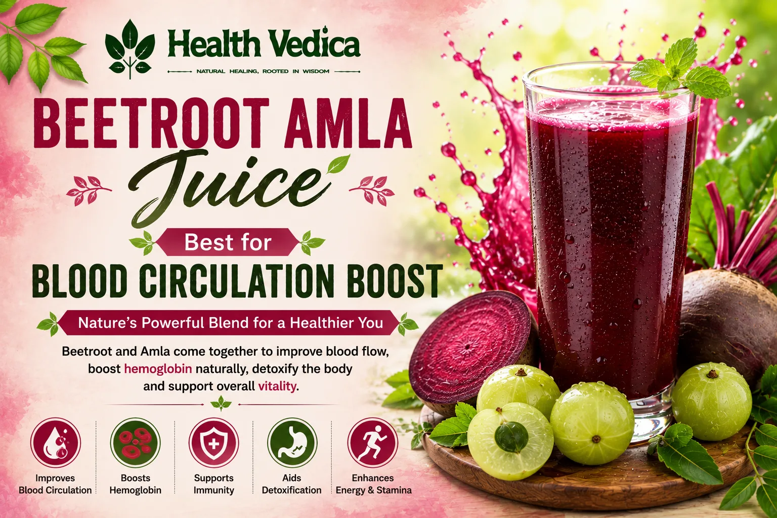 Beetroot Amla Juice