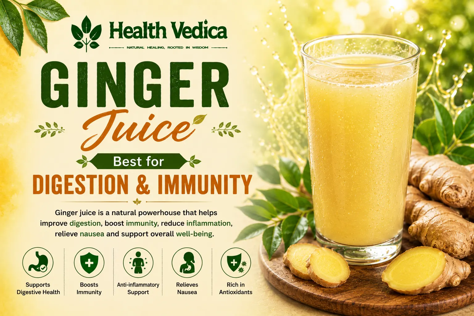Ginger Juice (Adrak Juice)