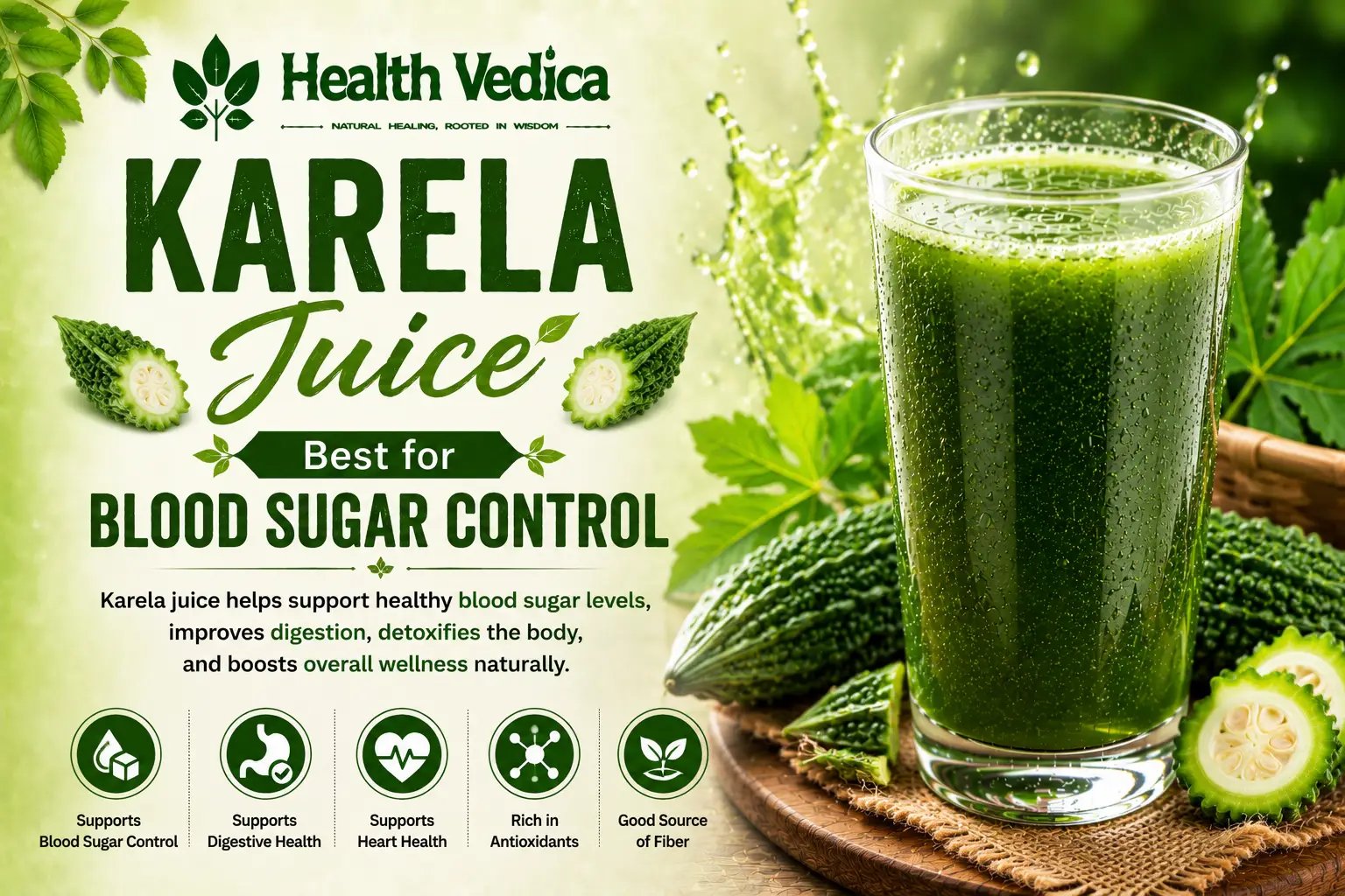 Karela Juice (Bitter Gourd Juice) — Diabetes Support