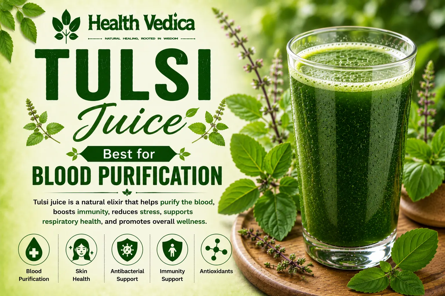 Tulsi Juice (Holy Basil Juice)