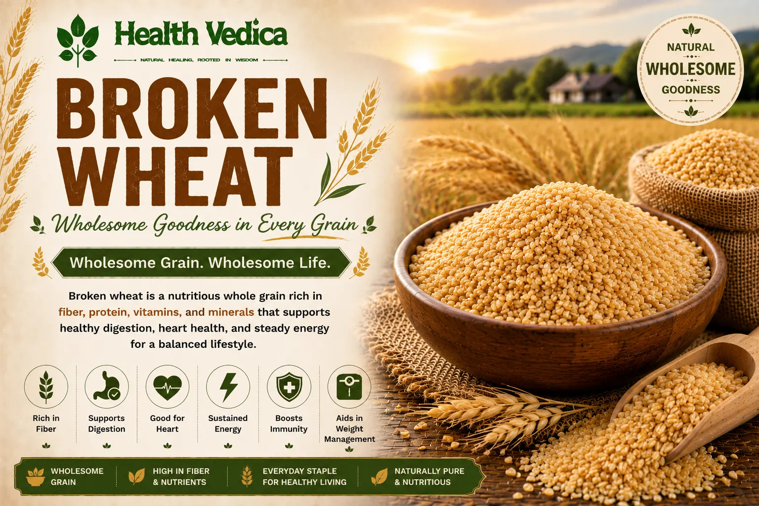Broken Wheat (Dalia)