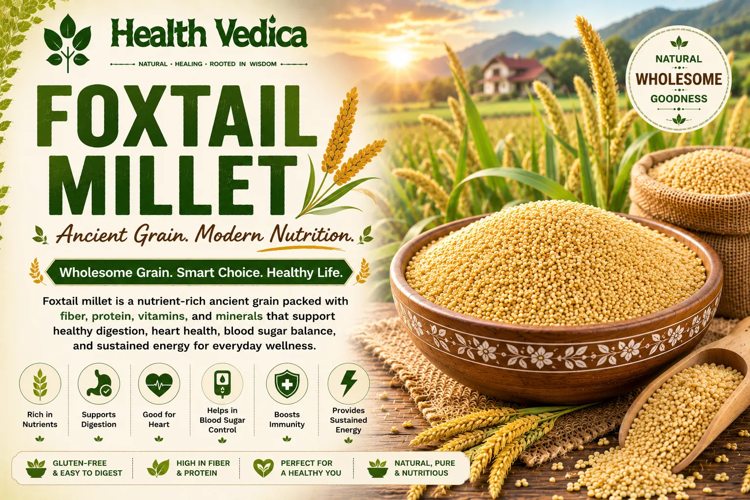 Foxtail Millet (Korra / Kangni)