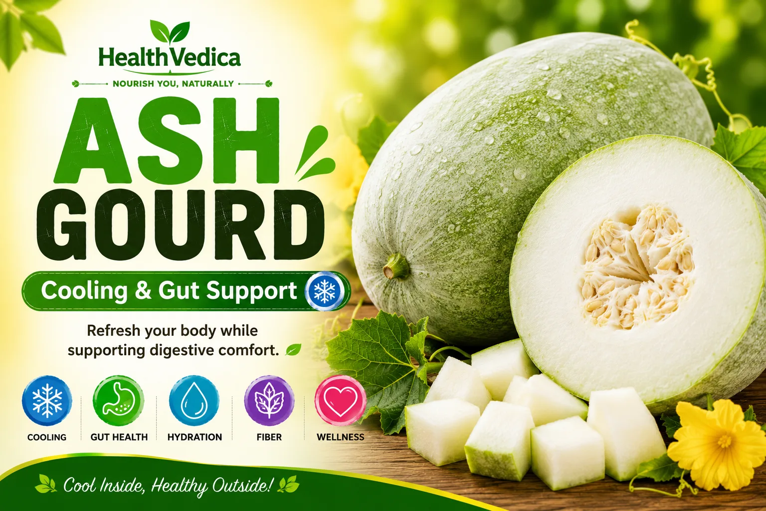 Ash Gourd (Petha) — Nutrition, Health Benefits & Remedies