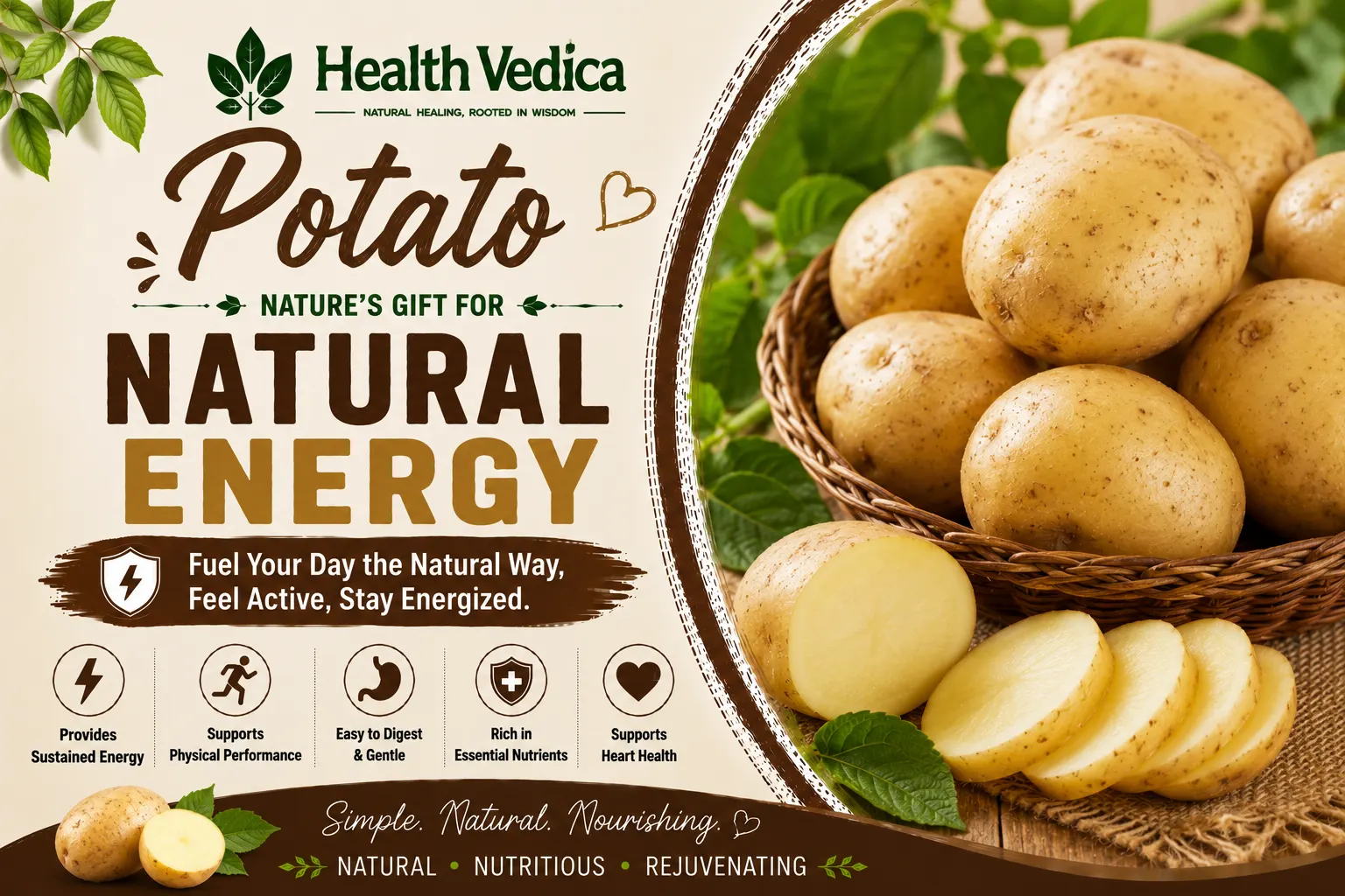 Potato (Aloo) — Nutrition, Health Benefits & Remedies