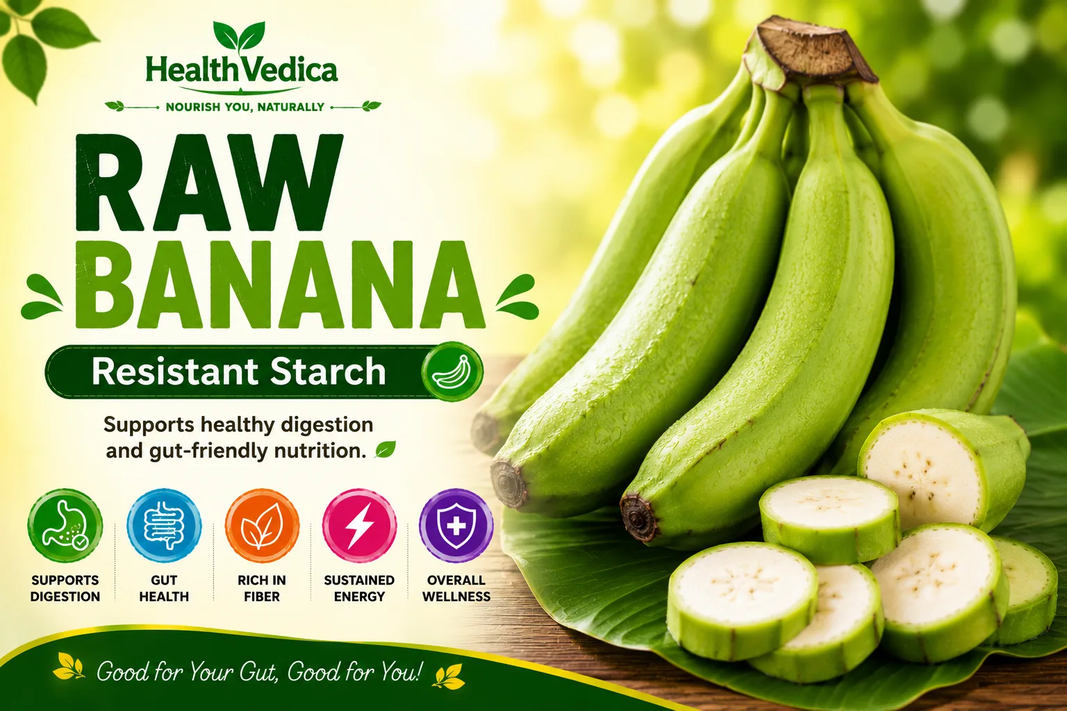 Raw Banana (Green Banana)